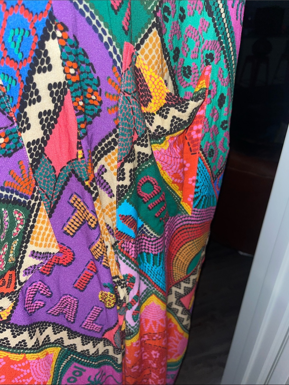 Farm Rio Patchwork Jumpsuit - Picture 5 of 6